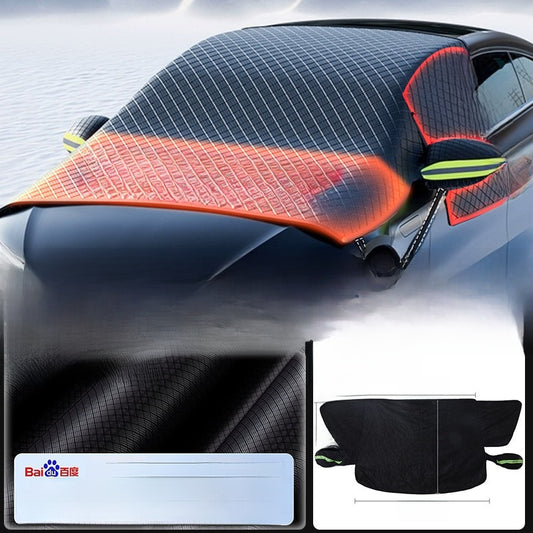 car snow cover
