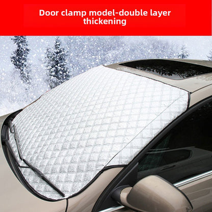 car snow cover