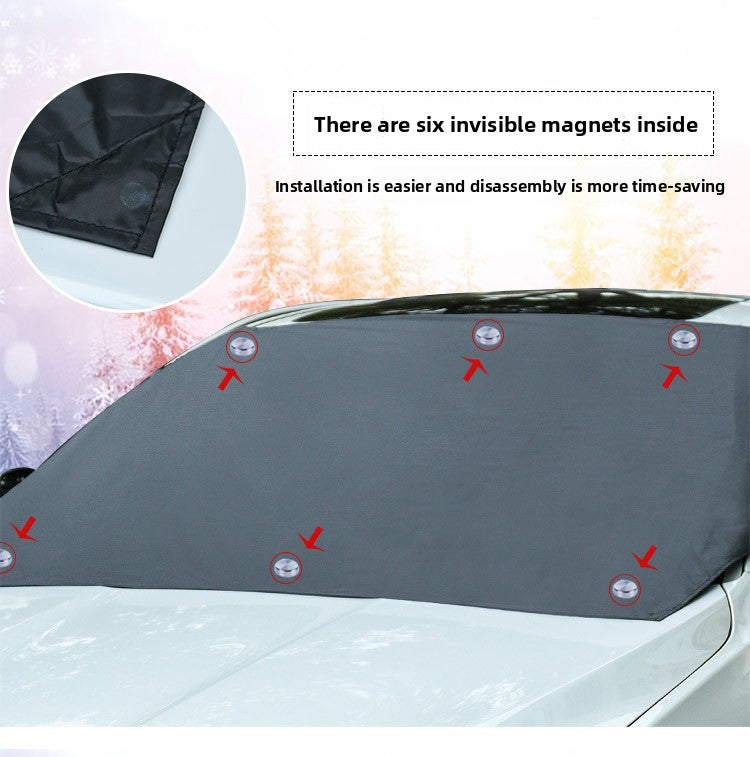 car snow cover
