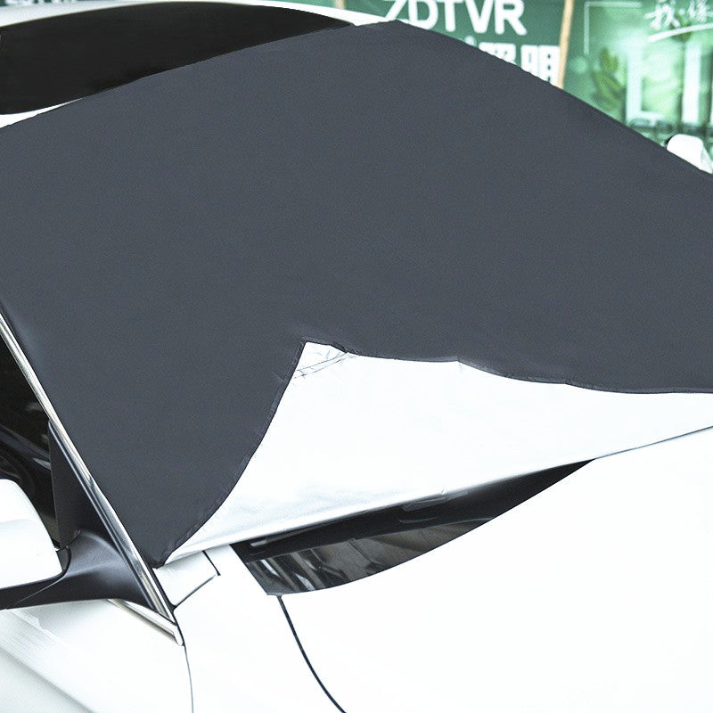 car snow cover
