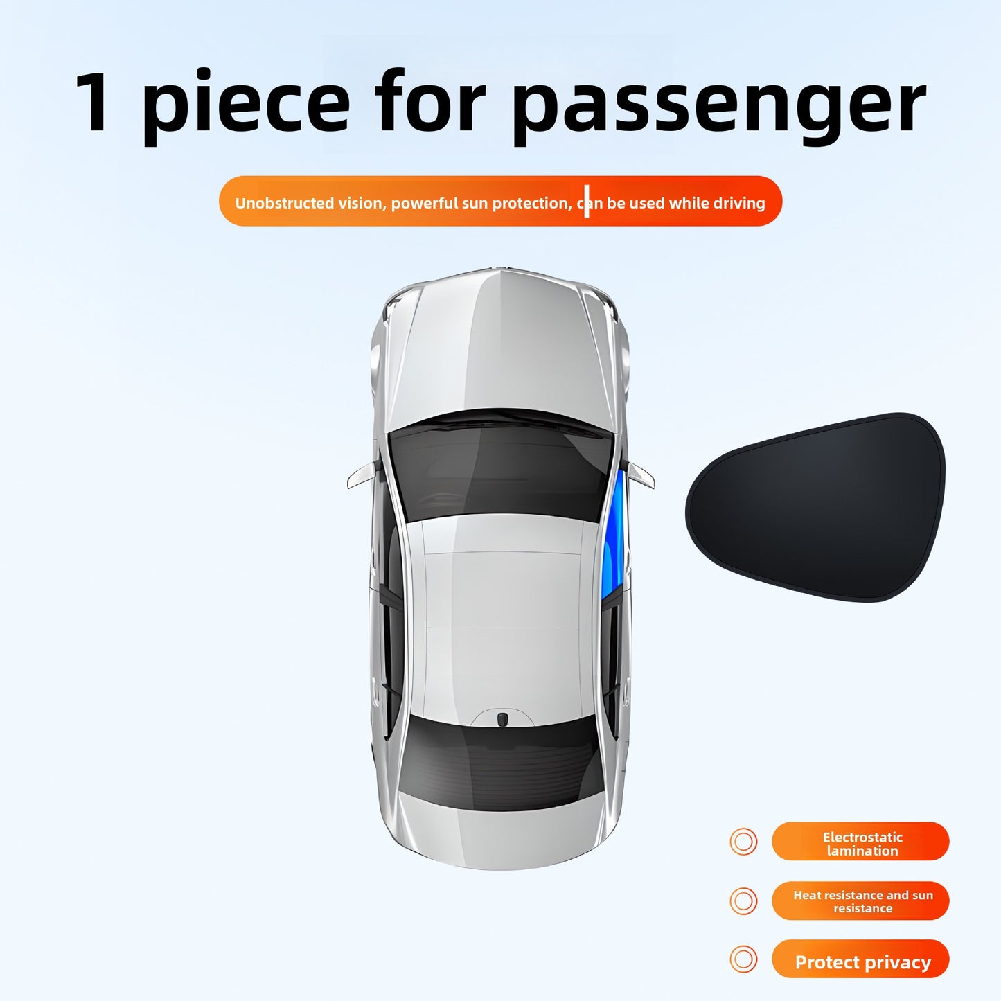 Car static cling film