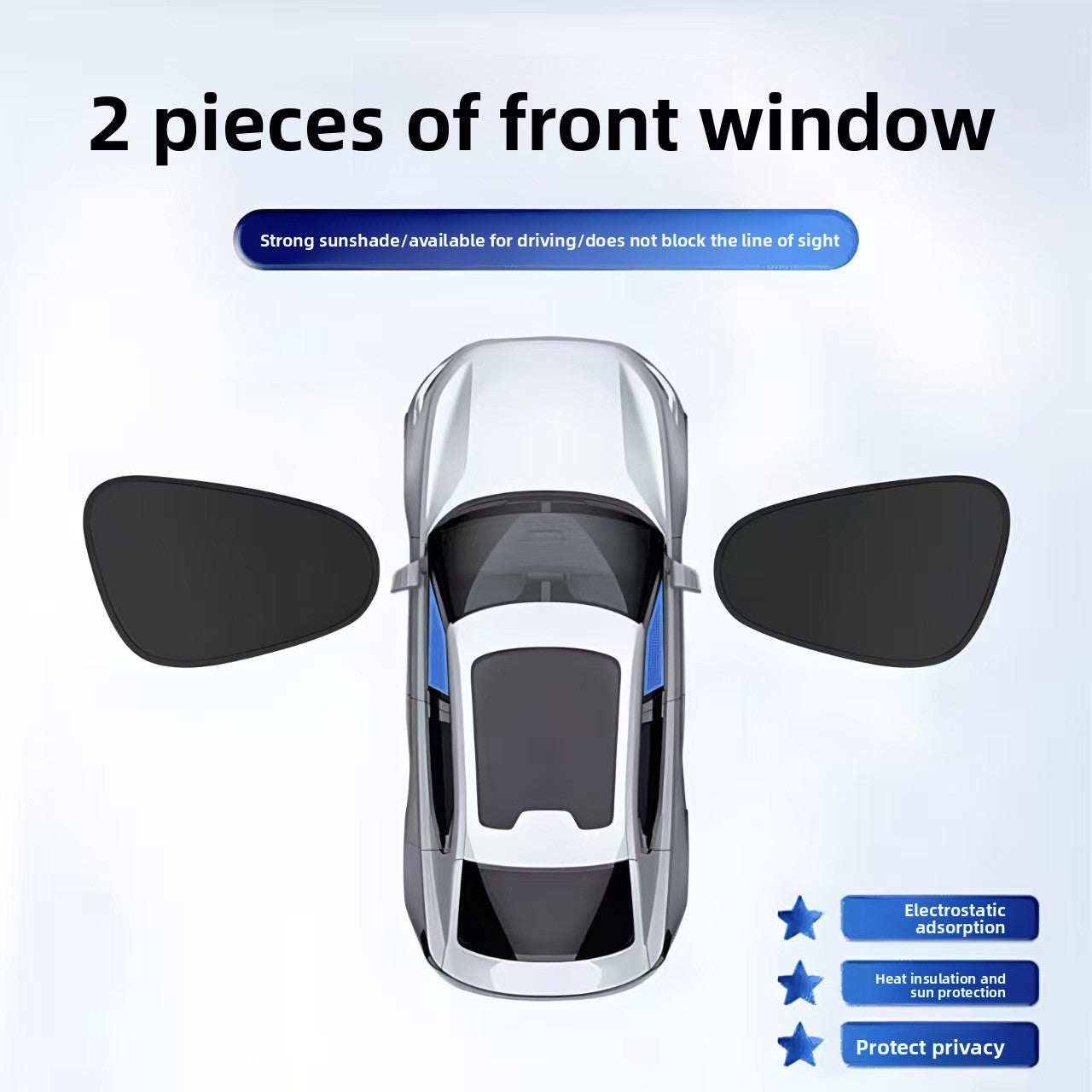 Car static cling film