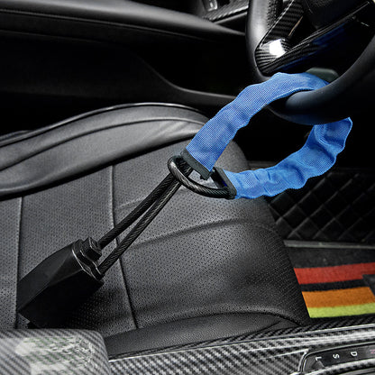 Car Steering Wheel Safety Cable Lock