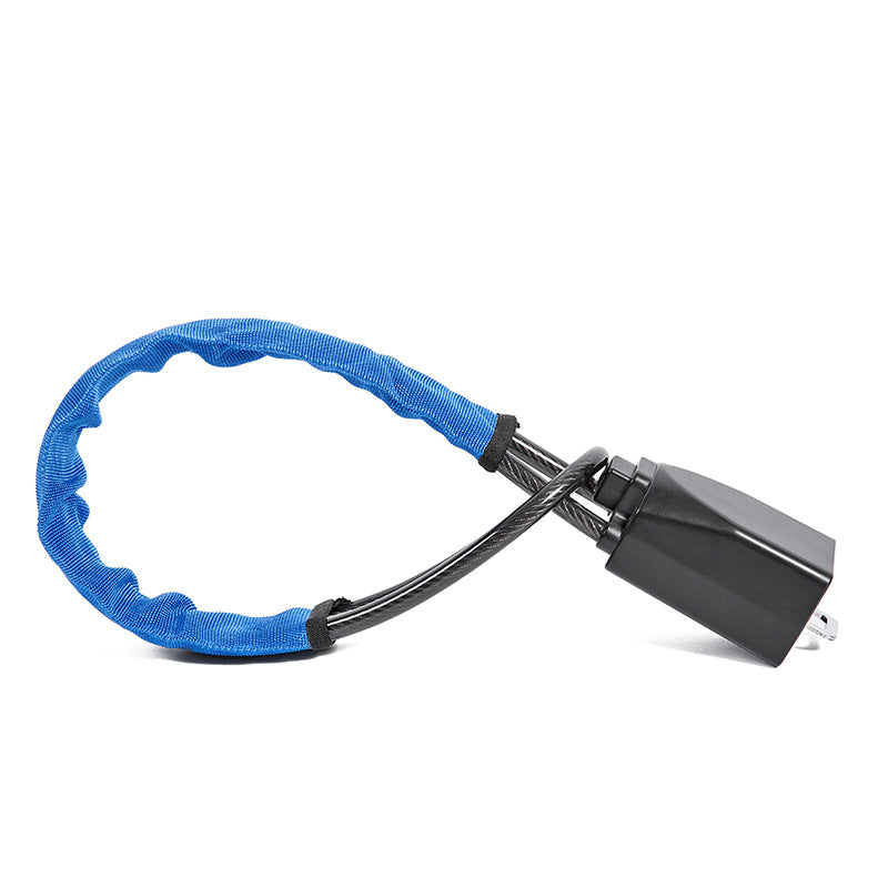 Car Steering Wheel Security Lock with Steel Cable