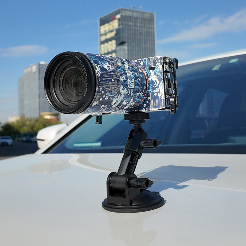 Car suction cup bracket