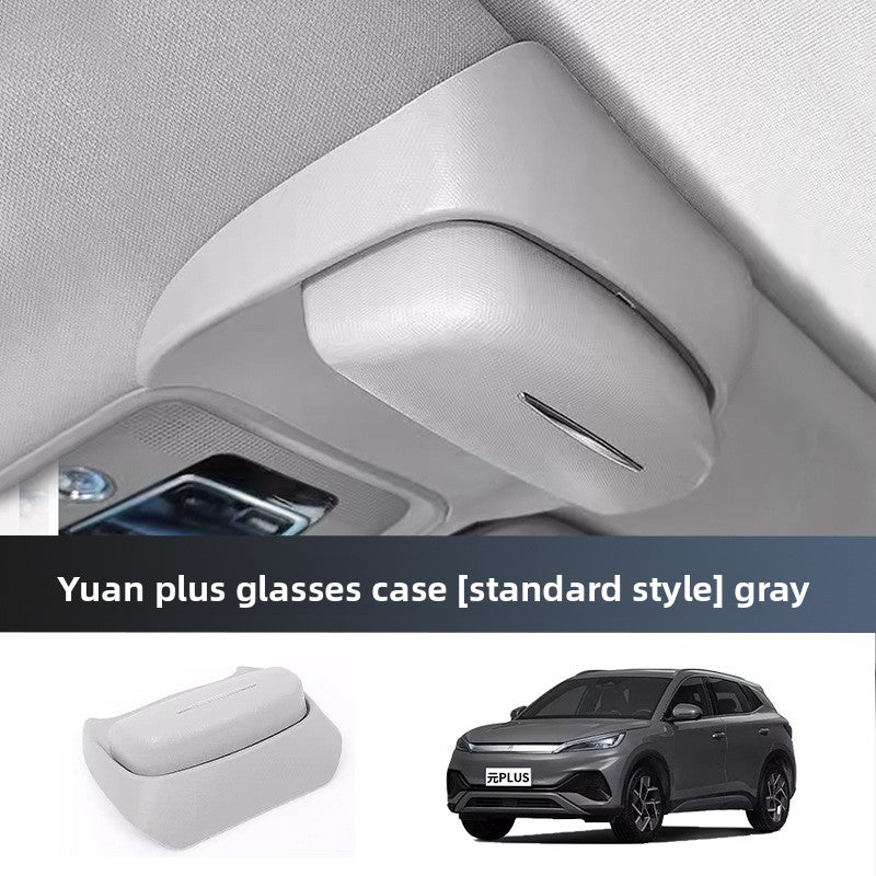 Car Suede Glasses Holder Storage Box
