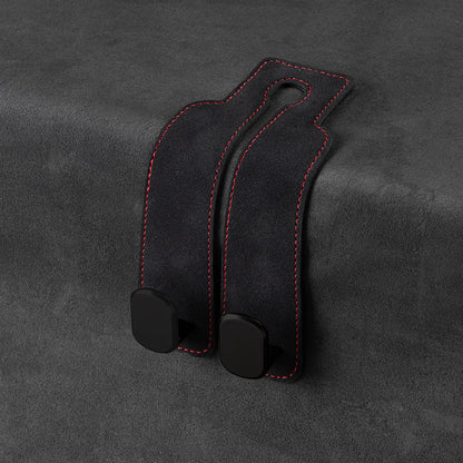 Car suede metal hook