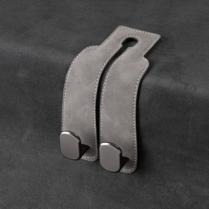 Car suede metal hook