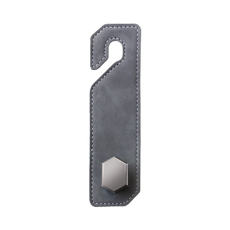 Car suede metal hook