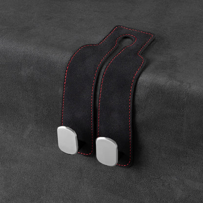Car suede metal hook