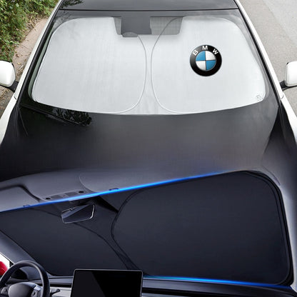Car sun protection, heat insulation and wind shield