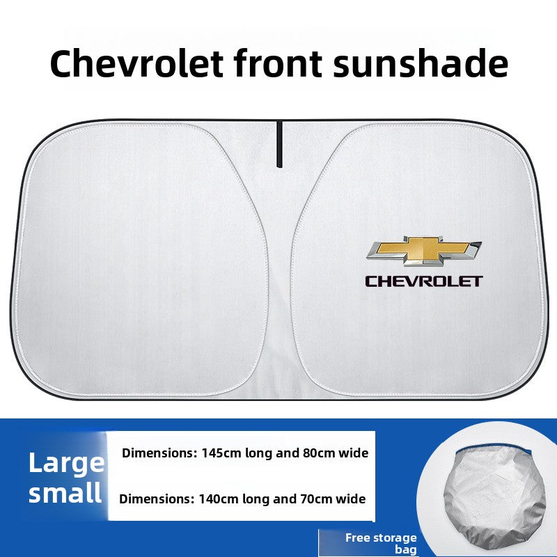 Car sun protection, heat insulation and wind shield