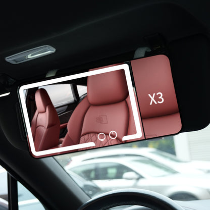 Car Sun Visor LED Makeup Mirror