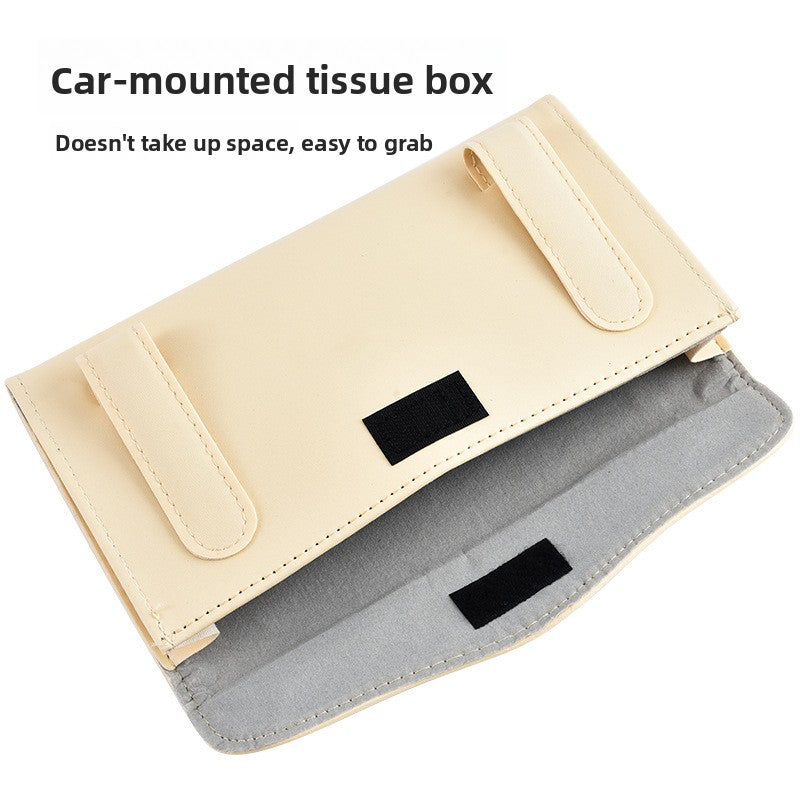 Car Sun Visor Tissue Box Holder