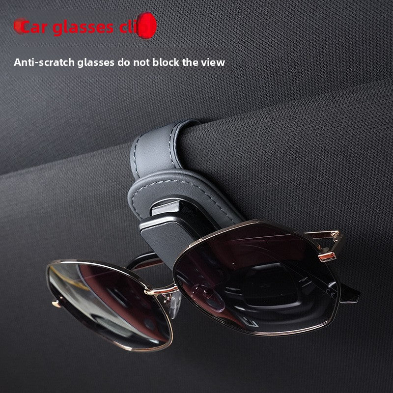 Car sunglasses holder