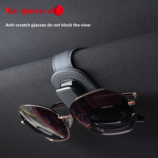 Car sunglasses holder