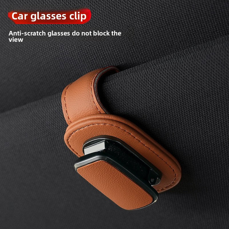 Car sunglasses holder