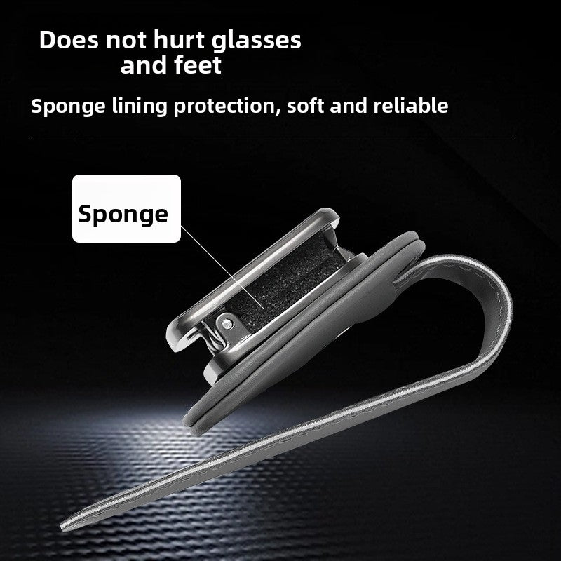 Car sunglasses holder