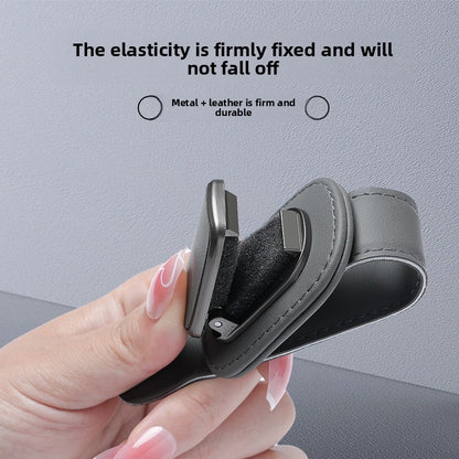 Car sunglasses holder