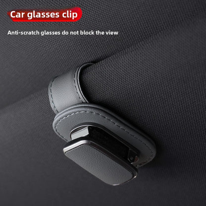 Car sunglasses holder