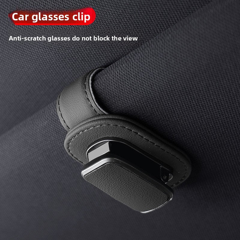Car sunglasses holder