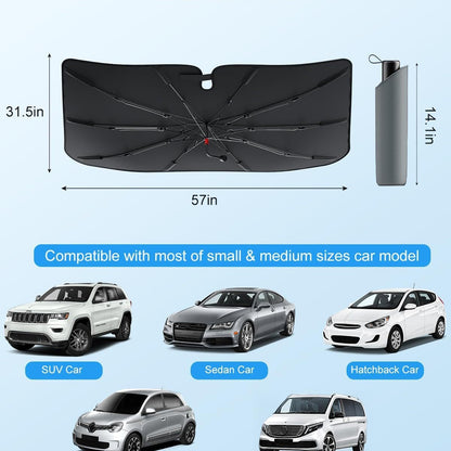 Car Sunshade for Windshield Heat Insulation