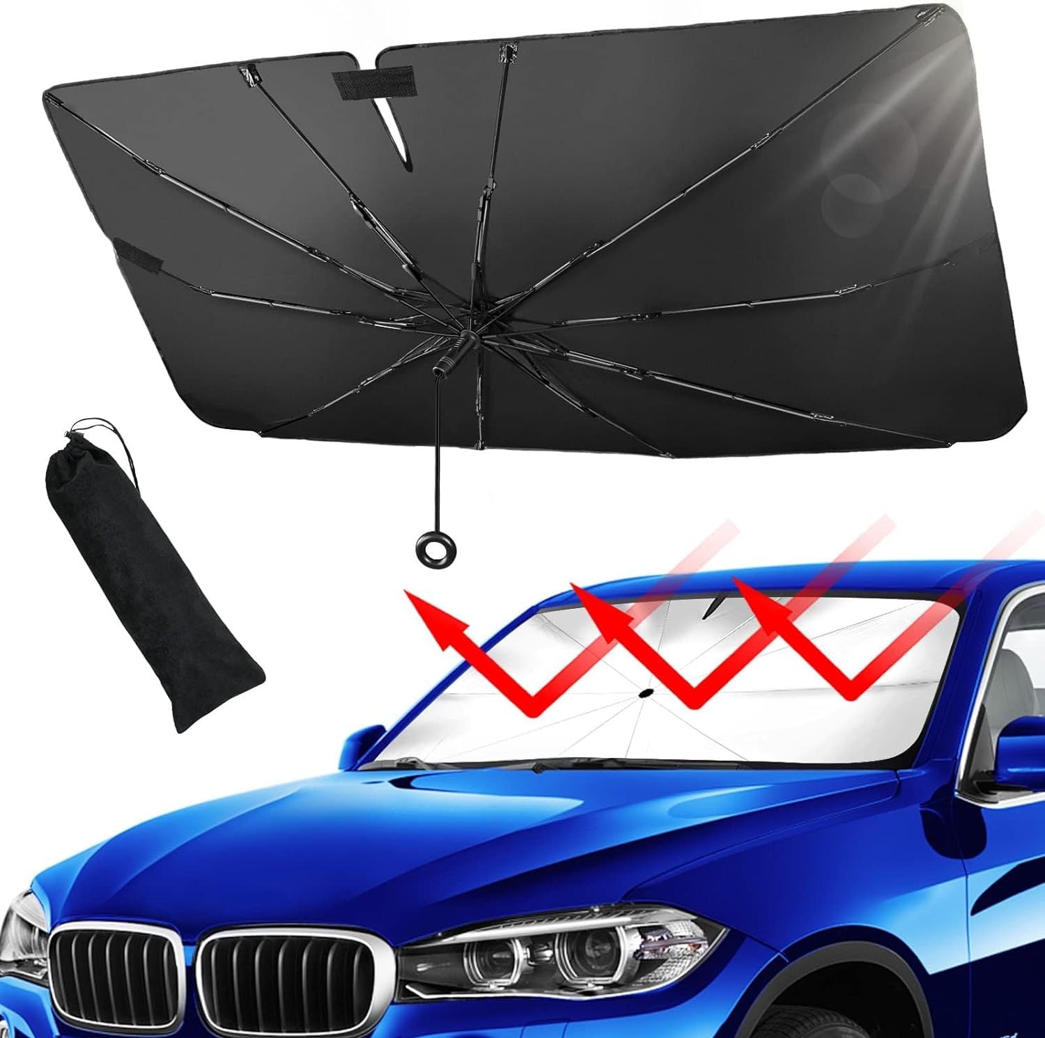 Car Sunshade for Windshield Heat Insulation