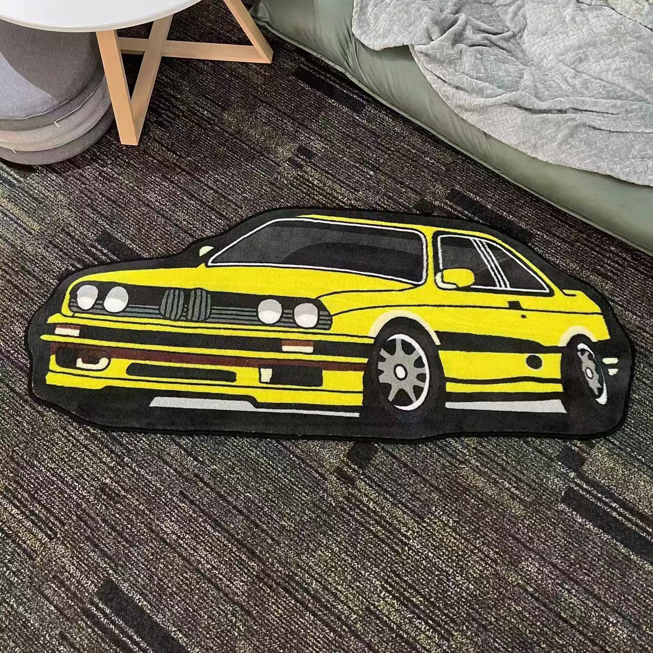 Car-Themed Floor Mat