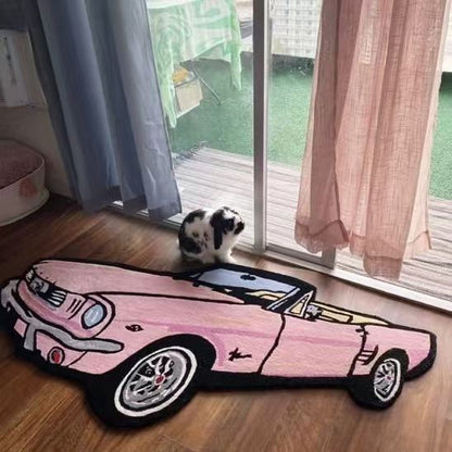 Car-Themed Floor Mat