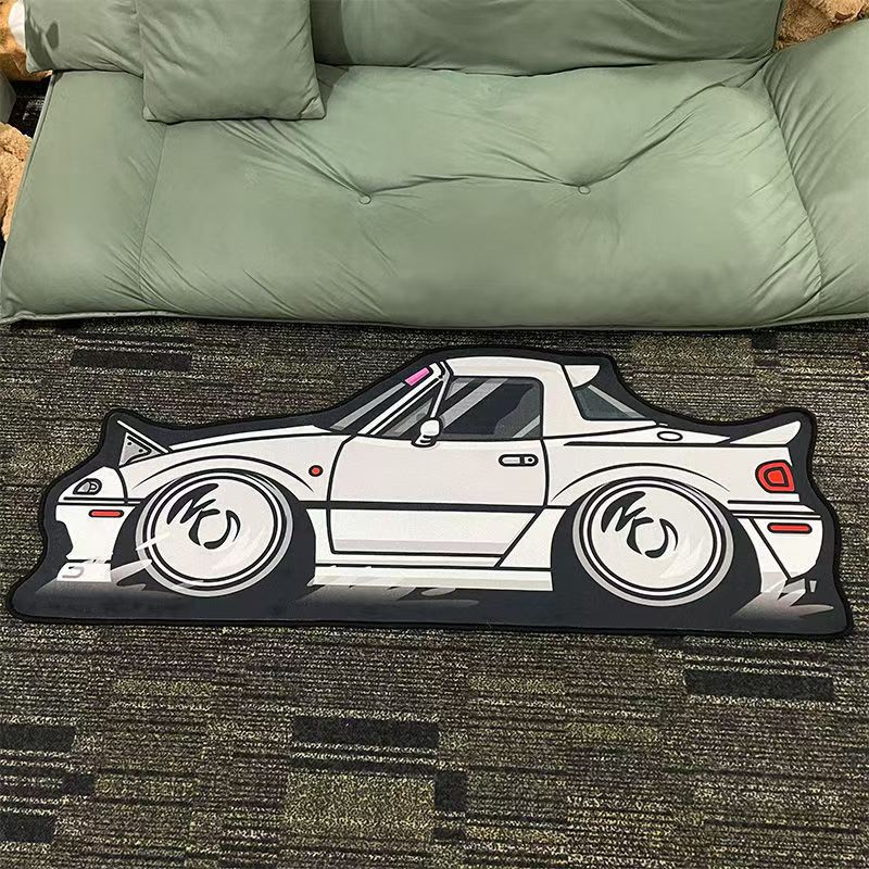 Car-Themed Floor Mat