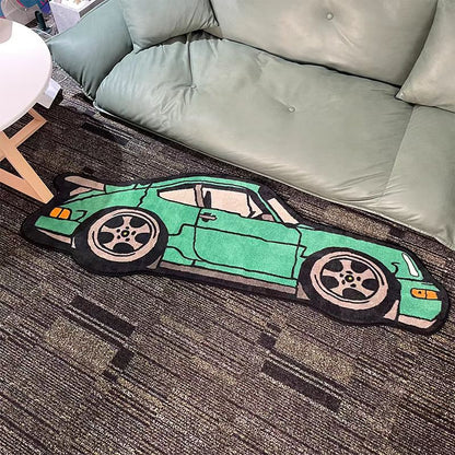 Car-Themed Floor Mat