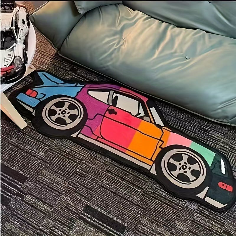 Car-Themed Floor Mat