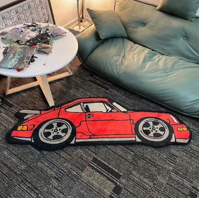 Car-Themed Floor Mat