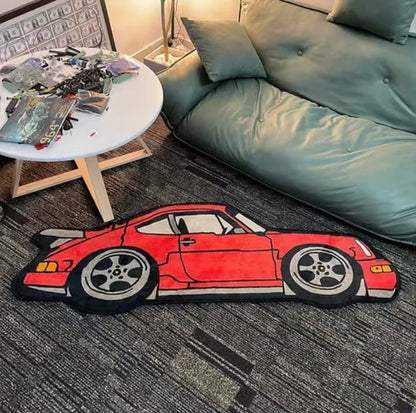 Car-Themed Floor Mat