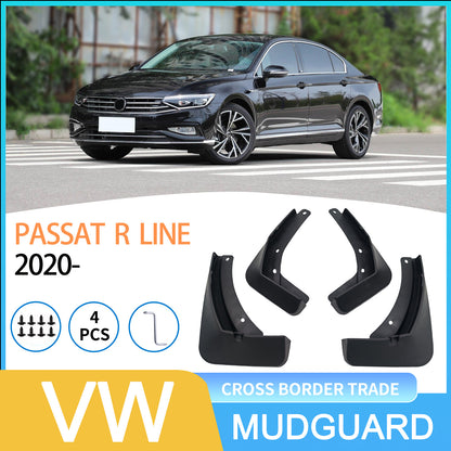 Car tire mudguard