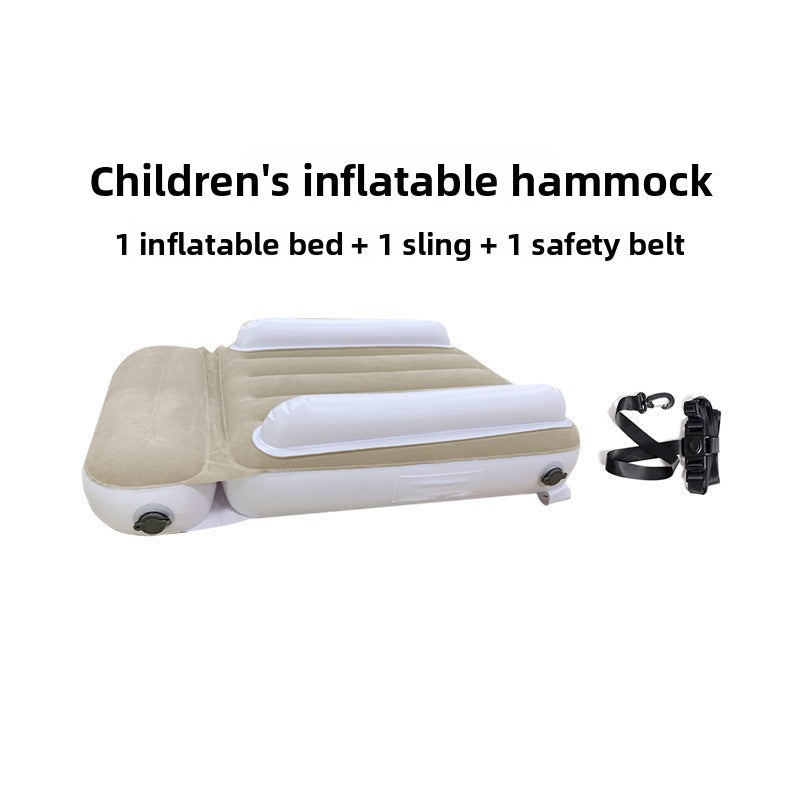 Car travel bed rear folding children's mattress