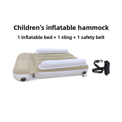 Car travel bed rear folding children's mattress