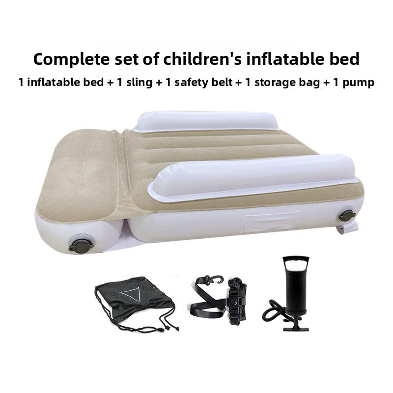 Car travel bed rear folding children's mattress