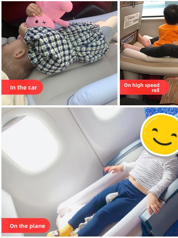 Car travel bed rear folding children's mattress