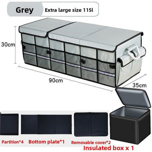 Car Trunk Storage Box, Car Organizer Box, Amazon Cross-Border Folding Storage Box, Car Outdoor Storage Box