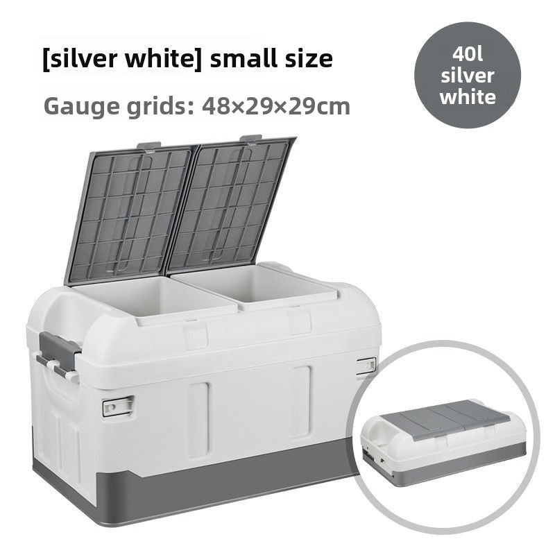 Car trunk storage box