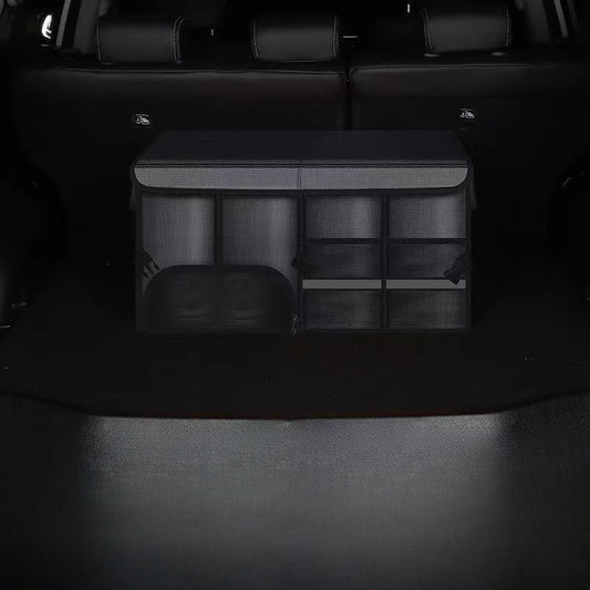 Car trunk storage box