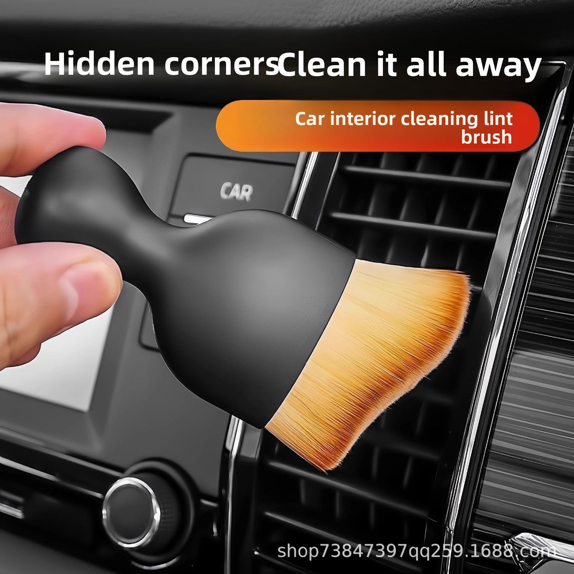 Car Vent Cleaning Soft Brush