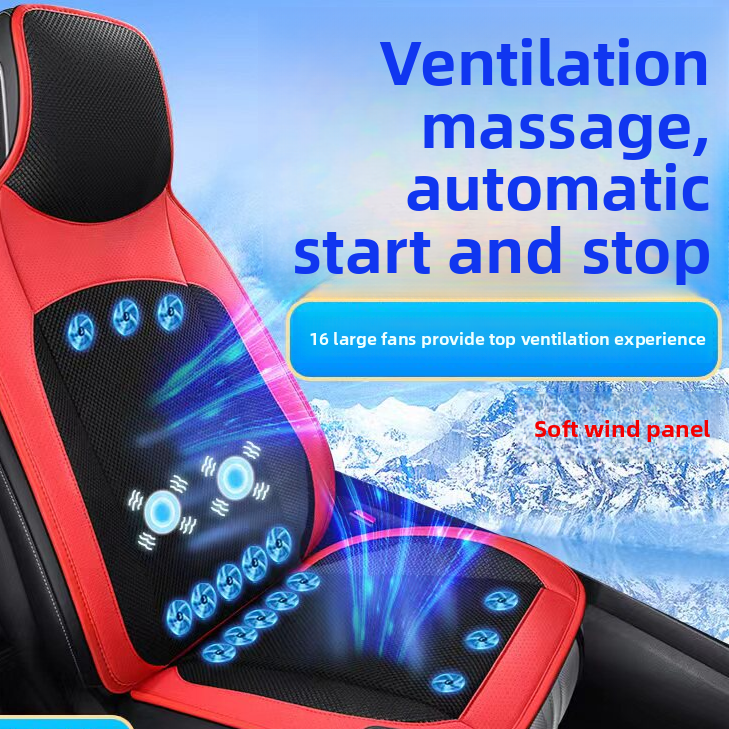 Car Ventilated Massage Seat Cushion