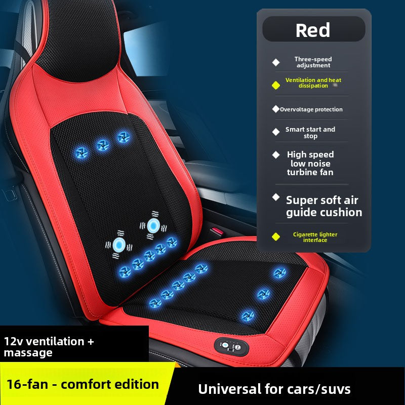 Car Ventilated Massage Seat Cushion
