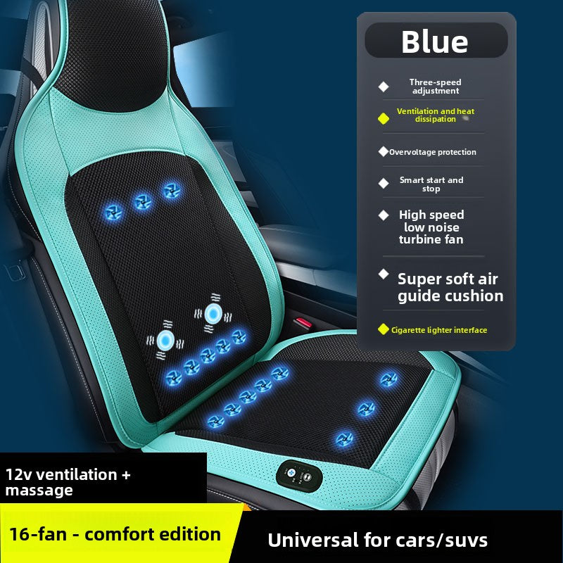 Car Ventilated Massage Seat Cushion