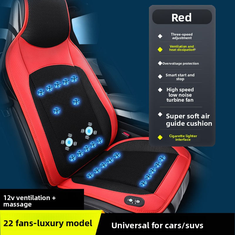 Car Ventilated Massage Seat Cushion