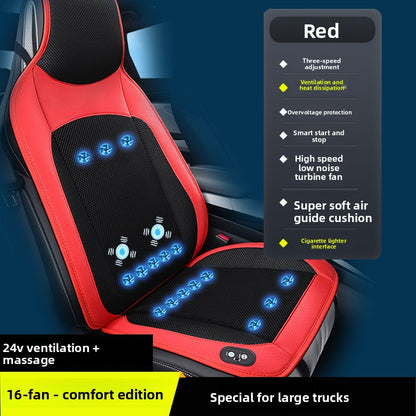 Car Ventilated Massage Seat Cushion