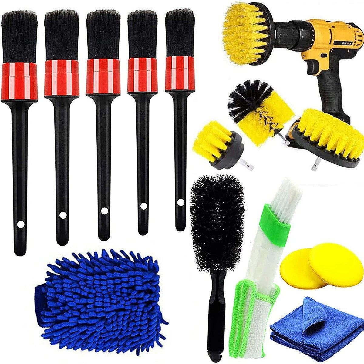 Car Wash Cleaning Tool Kit
