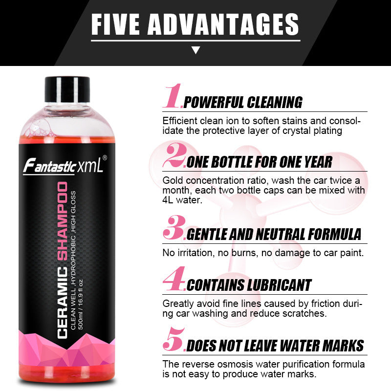 Car wash detergent